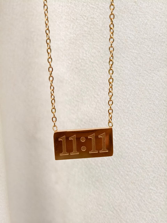 Angel's kiss 11 11 necklace