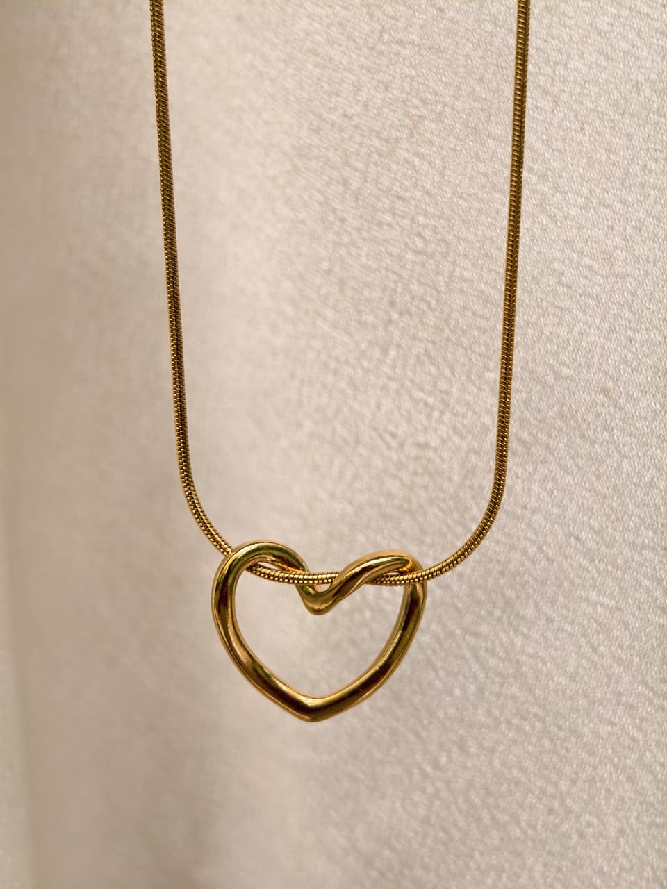 Pure heart necklace
