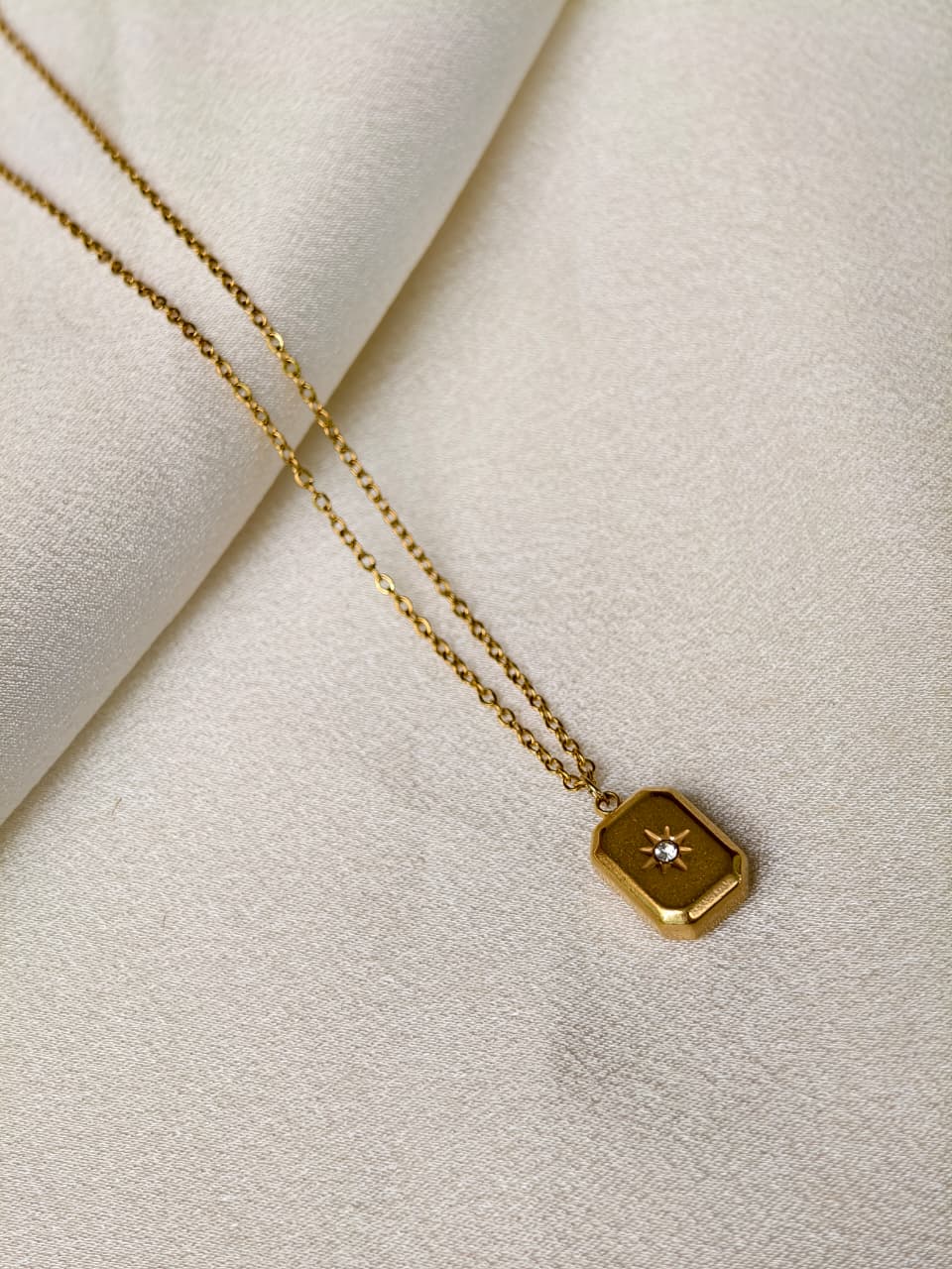 Starry vow necklace