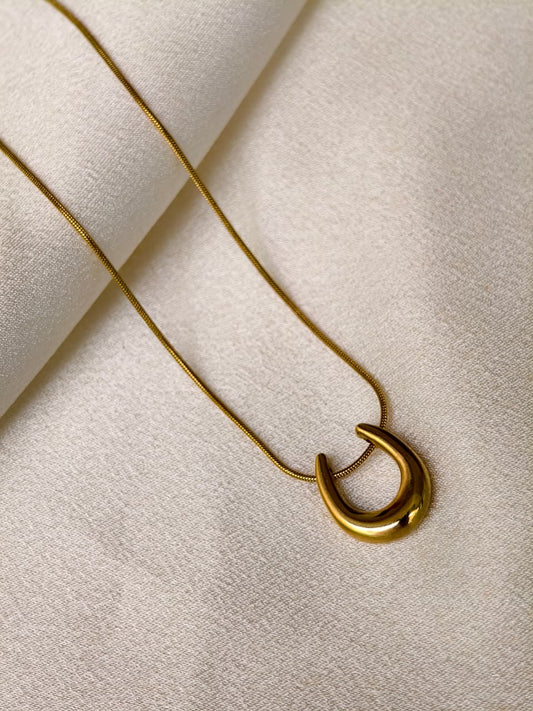 Cupid charm necklace
